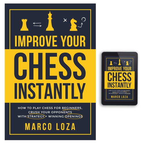 Awesome Chess Cover for Beginners Diseño de iDea Signs