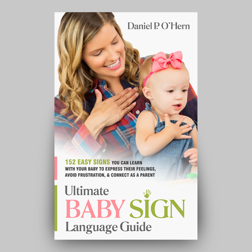 Baby Sign Language for Parents ebook cover Design by Hisna