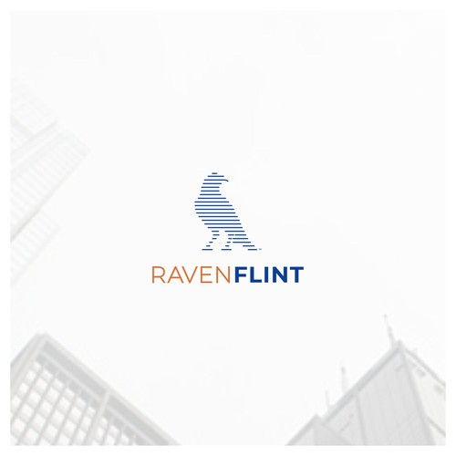 RavenFlint - Business Logo Réalisé par Mfauziihsan