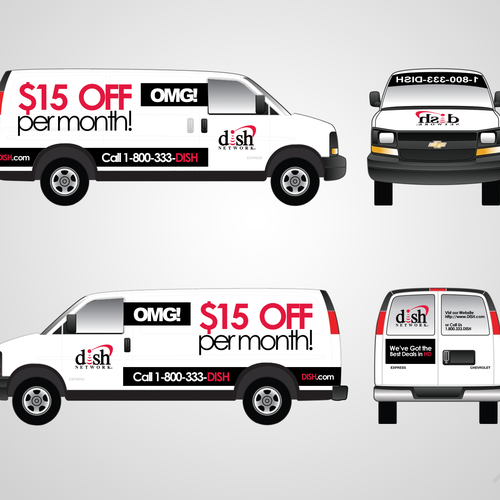 Diseño de V&S 002 ~ REDESIGN THE DISH NETWORK INSTALLATION FLEET de kotan