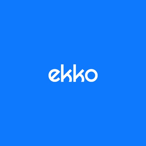 SIMPLE LOGO - ekko Letters then dm after Design by hawin_11