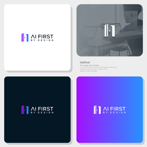 Design a modern, sophisticated, yet accessible, AI & Management Consulting firm logo! Design by idaline!