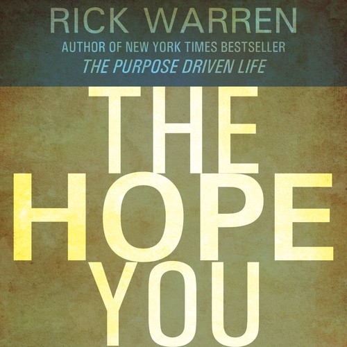 Design Rick Warren's New Book Cover Design by JonathanL56
