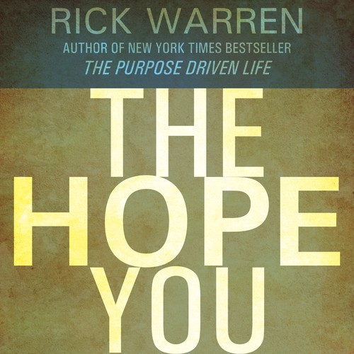 Design Rick Warren's New Book Cover Design réalisé par JonathanL56