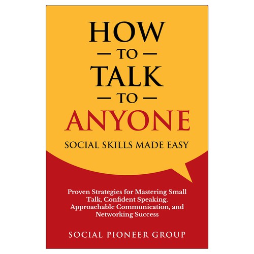 HELP!! Best-seller Ebook Cover: How To Talk To Anyone Design von Sampu123