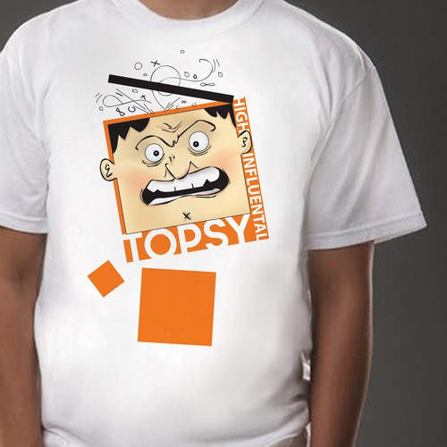 T-shirt for Topsy Design by raftiana