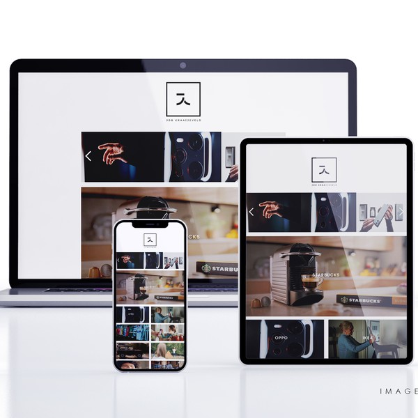 Job Kraaijeveld website design