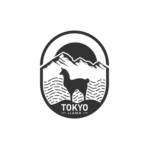 Design di Outdoor brand logo for popular YouTube channel, Tokyo Llama di ceylongraphic