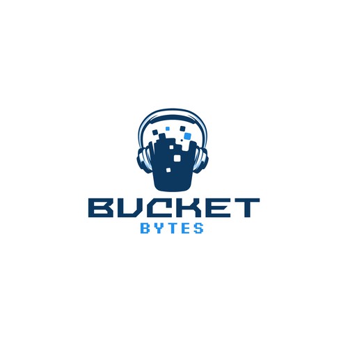 A unique & easily identifiable podcast logo about gaming/tech/pop-culture & more. Diseño de Astart