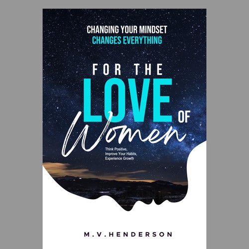 Creative book cover for the ultimate self help guide for women! Design by tumpa mistry