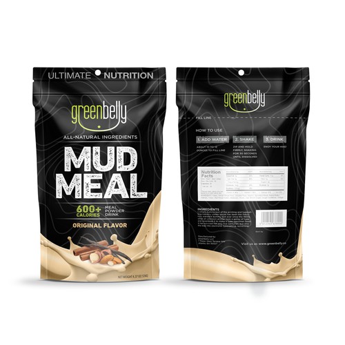 Design our new backpacking food packaging (Greenbelly Meals) Design by Nubia Design