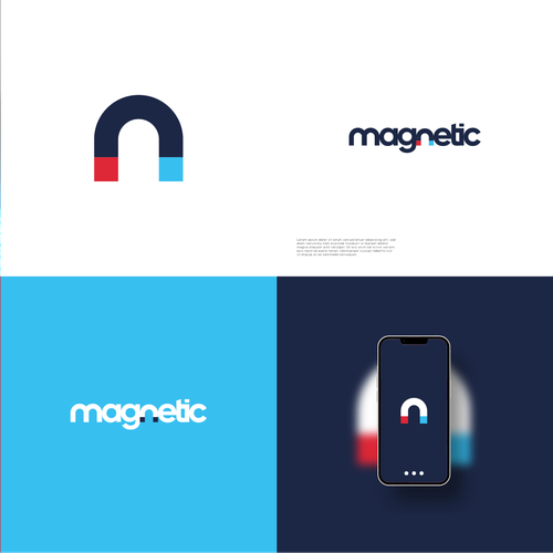 🧲 Magnetic needs a logo ⭐ Design by KUBO™