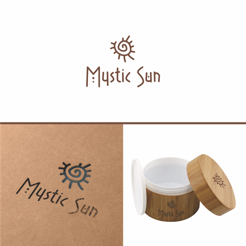 Stunning Unique sun Logo for luxury organic skin care - Should look ...