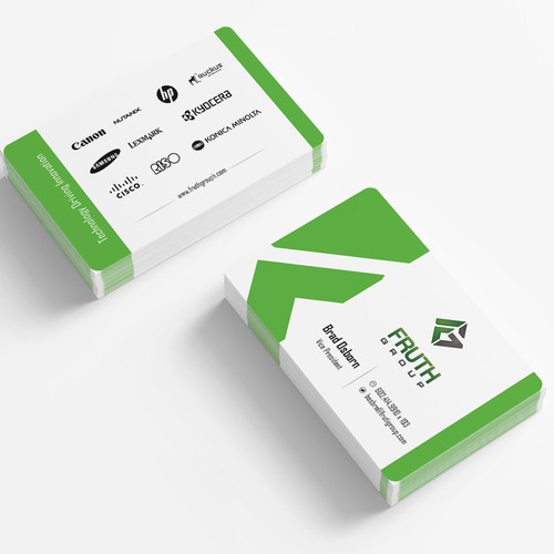 New High Tech Business Cards for High Tech Company Design by theweborigin