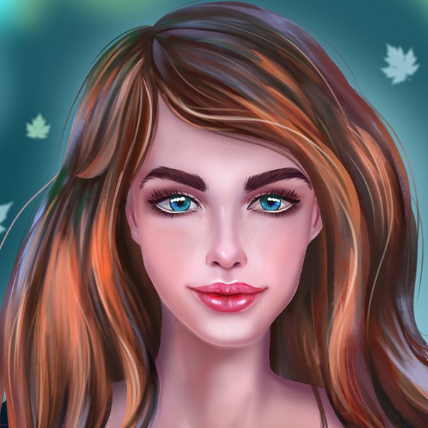 Design by Margarita_K titled "Warrior woman with sword and shield"