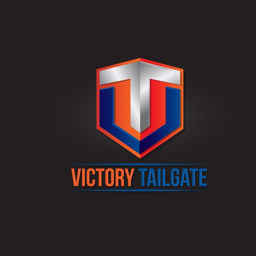 logo for Victory Tailgate Design por nimzz