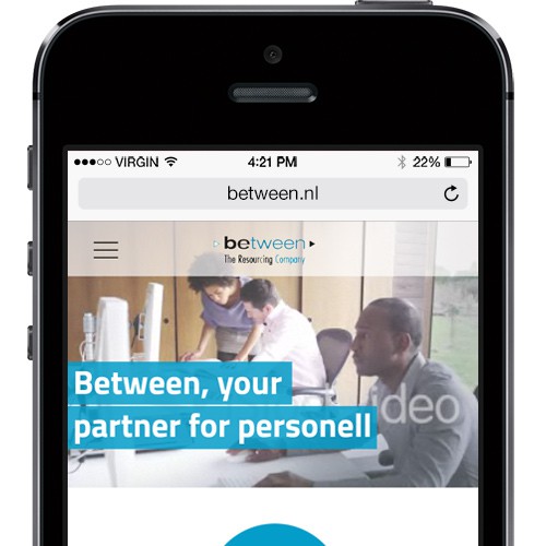 Between Staffing Agency wants you to create a catchy design for our new website Design von create4life