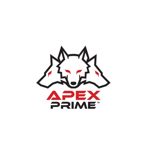Create a logo capturing strength and achievement, an APEX Predator symbol for the fitness clothing company Apex Prime Diseño de FD-S™