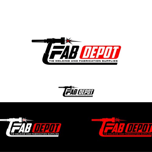 Powerful logo for welding fabrication supply store | Logo design ...