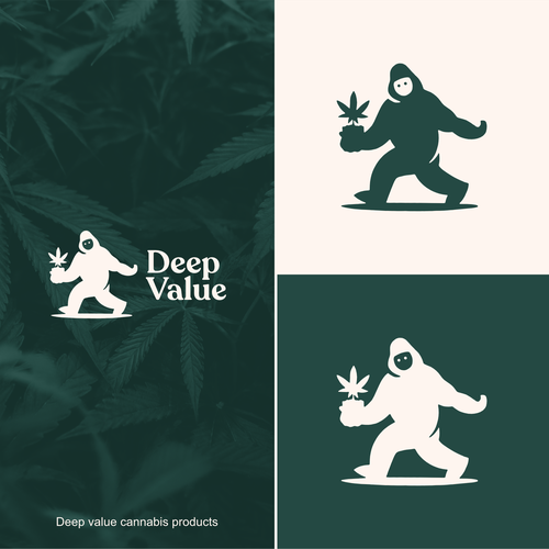 Cannabis Brand Logo needed for "Deep Value" brand Design by deer203A