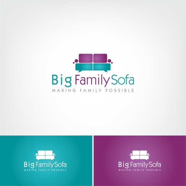 Big family sofa