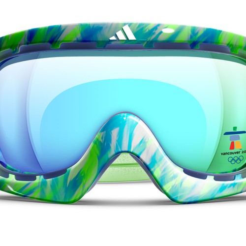 Design adidas goggles for Winter Olympics Design by Webdoone