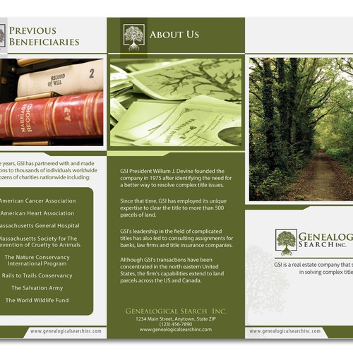 Professional & Sophisticated Brochure for Real Estate Development Firm! Design by AndrewDigger