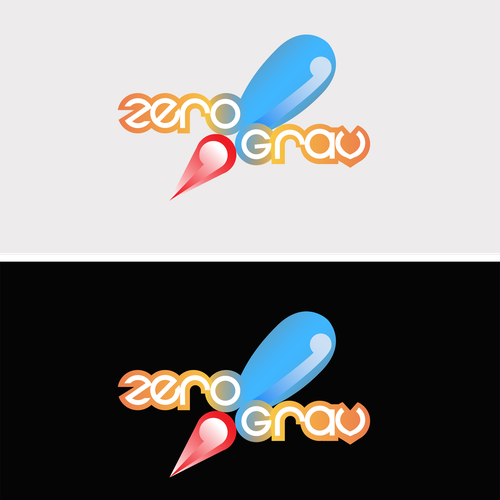 Nice, friendly logo for Zero Grav-ontwerp door kruns