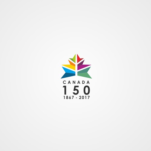 Community contest: Design Canada’s 150th birthday logo! Design by jodsgn