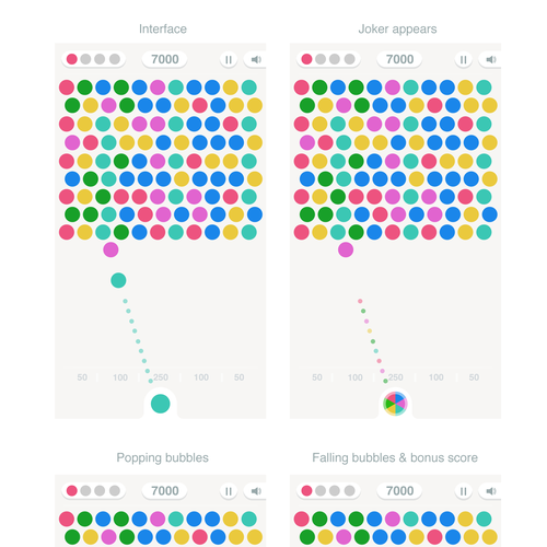 Create the design for our next Bubble Shooter game Design by Ryan_N