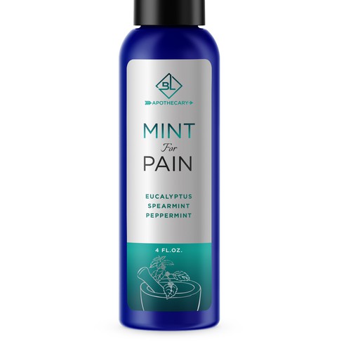 Pain Spray Label Design by Rifat_Jishan