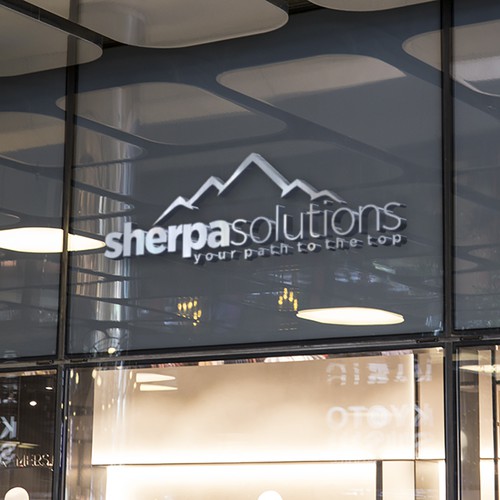 Create a powerful logo for Sherpa Solutions that will make people want to climb the career ladder Diseño de capadoci