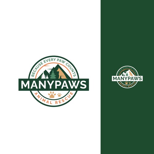 ManyPaws Animal Rescue Design by brancut_yuk