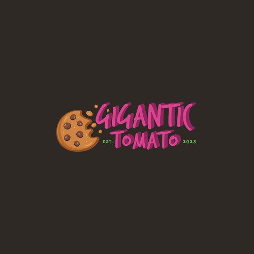 New yummy cookie logo design please! Design by ALINAsINK