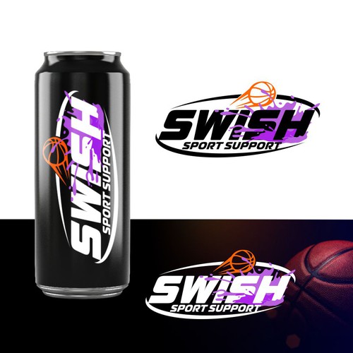 Swish - A New Sports Drink! Design by MNZT73