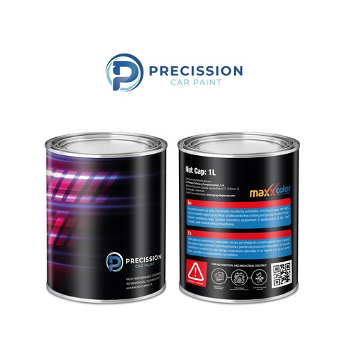 Label for Professional Automotive Refinish Products Design réalisé par creationMB