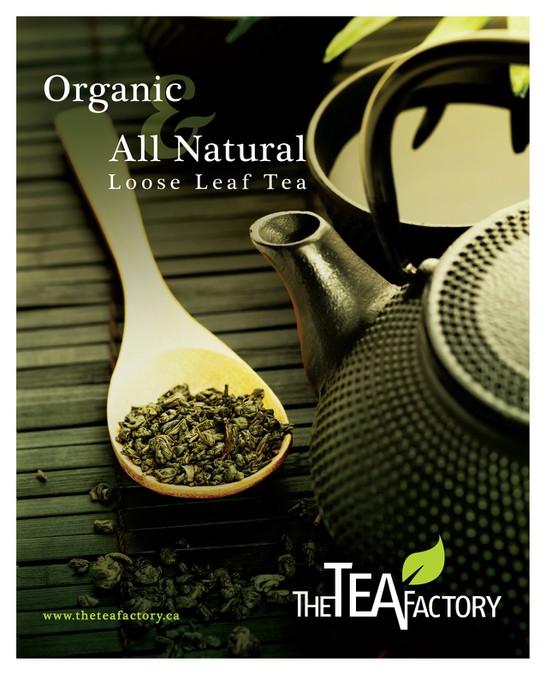 Design Store Front Poster for Tea Shop. Signage contest