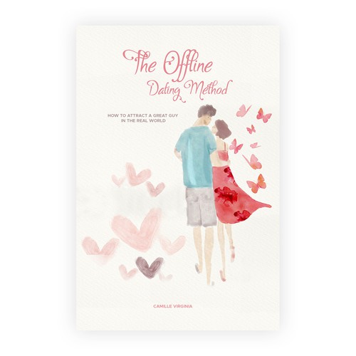 Book Cover for The Offline Dating Method Needed Design by Nadun Prabodana