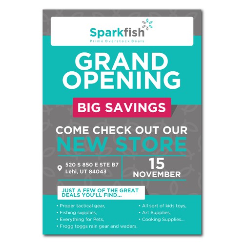 Liquidation Store Grand Opening Flyer Postcard Flyer Or Print Contest 99designs