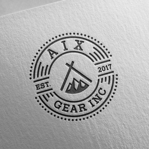 Design a hipster, modern logo for Outdoor Camping gear company Logo