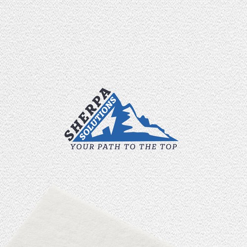 Create a powerful logo for Sherpa Solutions that will make people want to climb the career ladder Diseño de flis industry