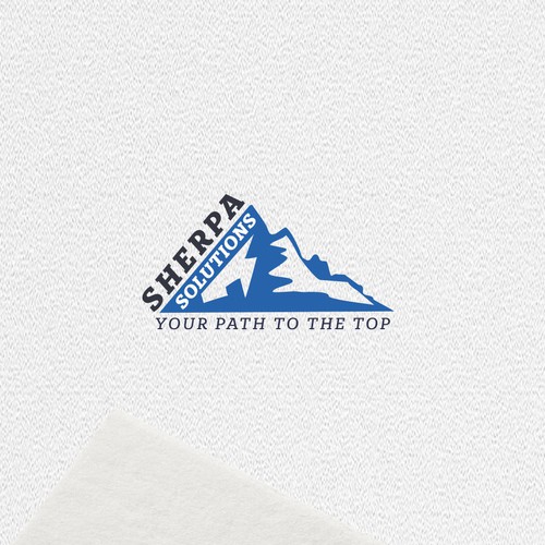 Create a powerful logo for Sherpa Solutions that will make people want to climb the career ladder Design by flis industry