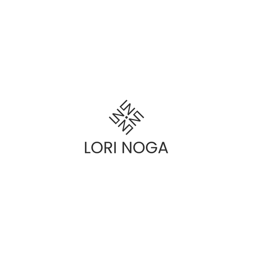 Lori Noga logo Design by Dom Garcia