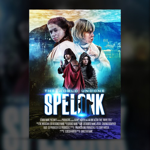 Poster for Apocalyptic sci fi film Design by EPH Design