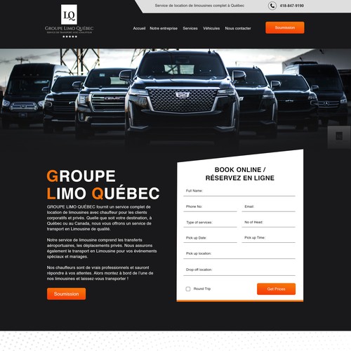 Web page design contest entry by DezinDragonz