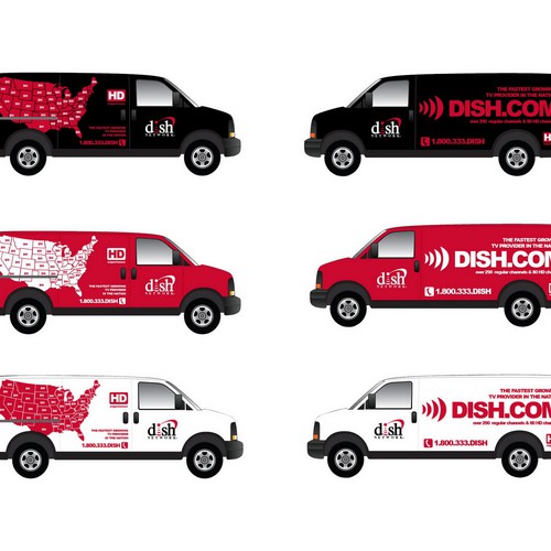 V&S 002 ~ REDESIGN THE DISH NETWORK INSTALLATION FLEET デザイン by hiddengood