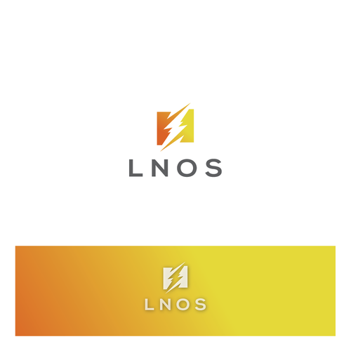 Lightning logo for Blockchain startup (LNOS) Design by Branding Inspiration