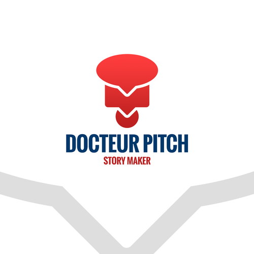 Design a logo for a Communication Coach and Powerpoint Producer -
Docteur Pitch Design by practicus