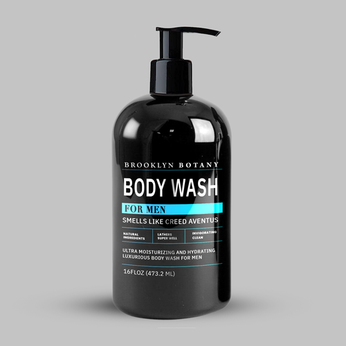 Design a Luxurious Men's Body Wash Design réalisé par Celtic✨