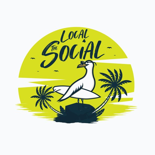 Beachy Clothing Brand Logo Design by Hossam Target